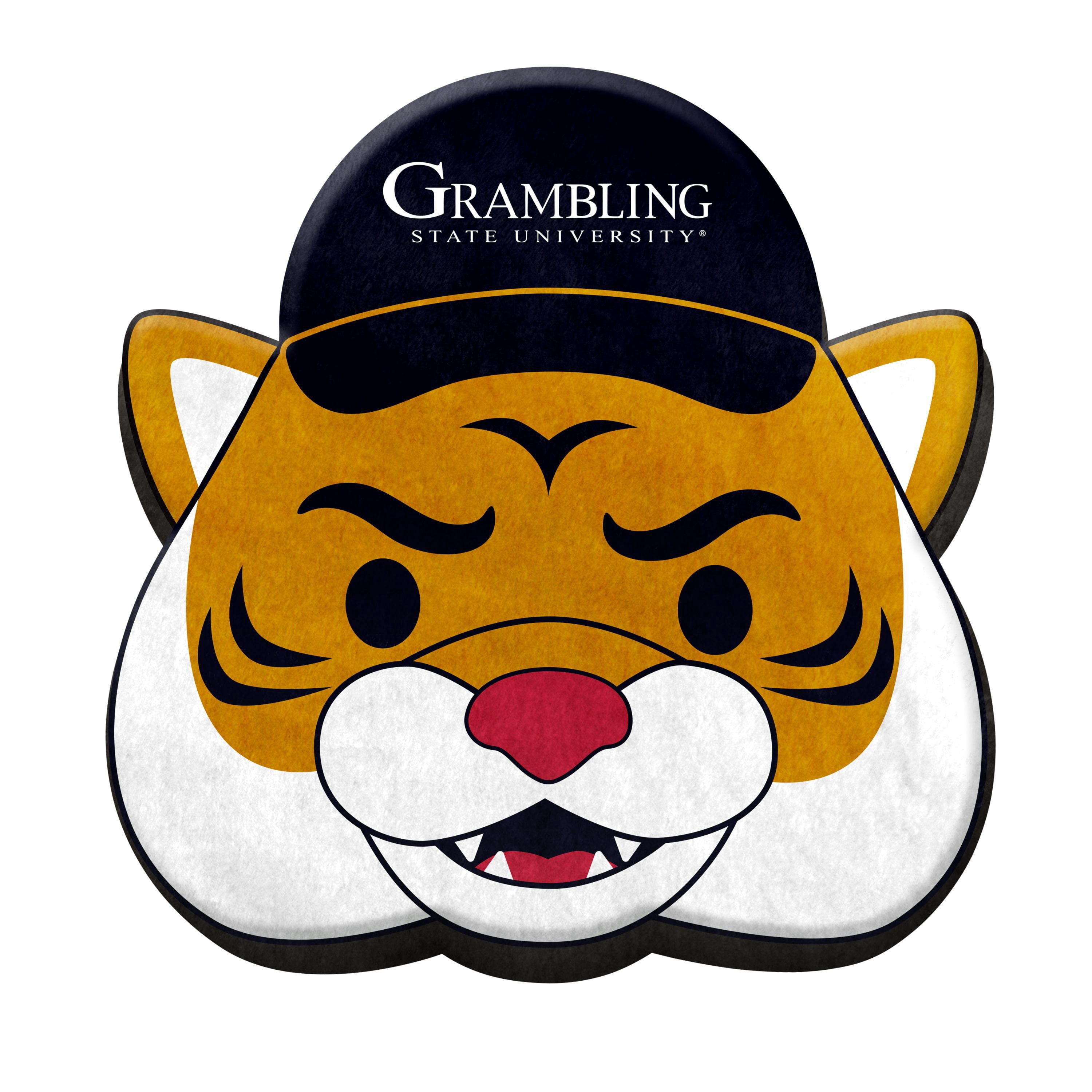Logo Brands Grambling Tigers Puff Pillow