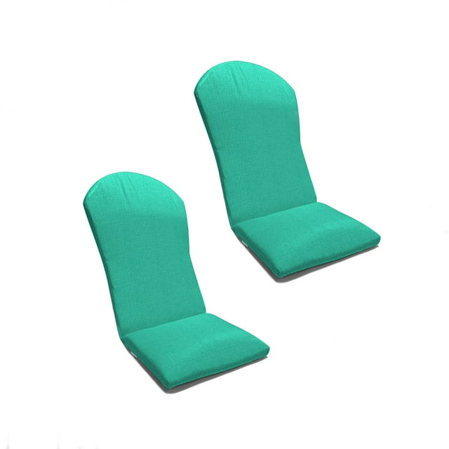 Outdoor 19.5" x 49.5" Adirondack Chair Cushions, Set of 2