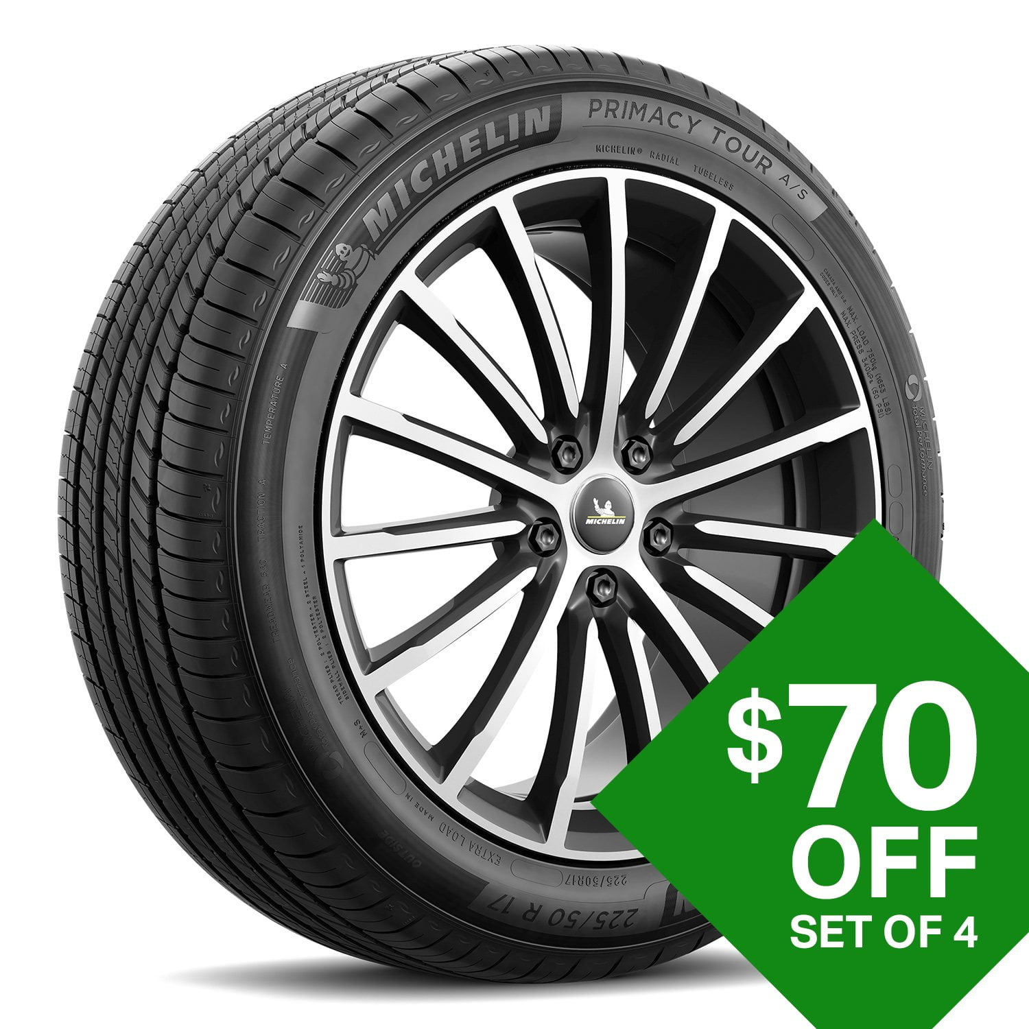 Michelin Primacy Tour All-Season Tire - 215/55R17 94V - Samsclub.com