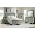 thumbnail image 3 of Brooks 6-Drawer Poplar Wood Chest, Assorted Colors, 3 of 5