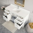 thumbnail image 6 of Studio Bathe Calais 60-inch Bathroom Vanity With Engineered Stone Countertop, 6 of 9