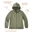 thumbnail image 6 of Member’s Mark Men's Sherpa Lined Full Zip Hoodie, 6 of 7