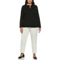 thumbnail image 5 of Rafaella Women's Long-Sleeve V-Neck Top, 5 of 11