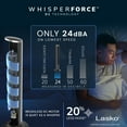 thumbnail image 4 of Lasko 42” Oscillating 12-Speed DC Tower Fan with Remote, 4 of 10