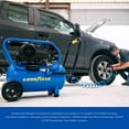 thumbnail image 3 of Goodyear 10 Gallon 175 PSI Super Quiet Oil Free Electric Air Compressor , 3 of 12