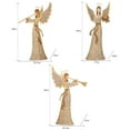 thumbnail image 7 of Member's Mark Pre-Lit Twinkling Angels, Set of 3, 7 of 7