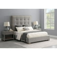 thumbnail image 1 of Cape Cod Fabric Tufted Bed, Assorted Sizes, 1 of 9