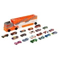 thumbnail image 1 of Hot Wheels Mega Hauler Truck Playset with 20 Die-Cast Cars and Storage, 1 of 6
