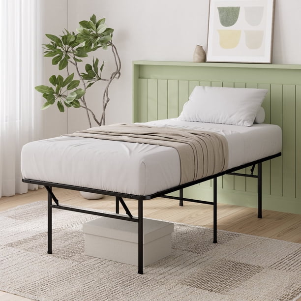 Zinus Night Therapy High-Profile SmartBase Platform Bed Frame 
