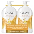 thumbnail image 1 of Olay Moisture Renewal Blend Body Wash, 35 fl. oz., 2 pk., 1 of 8