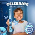 thumbnail image 4 of Oral-B iO Series 2 Kids Electric Toothbrush, Stitch, Handle + 3 Brush Heads, 4 of 9
