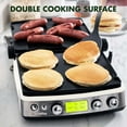 thumbnail image 5 of GreenPan Elite 7-in-1 Multi-Function Contact Grill & Griddle, Ceramic Nonstick, Grill & Waffle Plates (Choose Color), 5 of 9