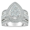 thumbnail image 1 of 1.95 CT. T.W. Round Cut Double Halo Diamond Ring in 14K Gold, 1 of 6