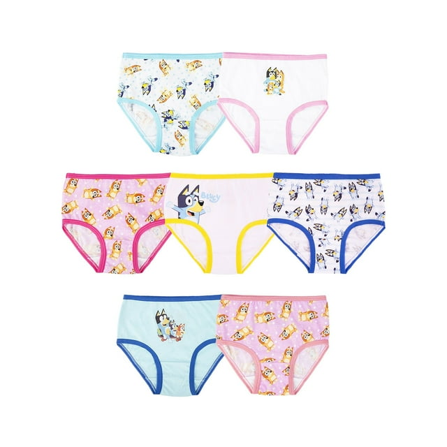 Character Toddler Girls 7-Pack Brief