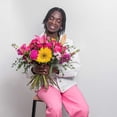 thumbnail image 2 of Member's Mark Farm Fresh Valentine's Day Mixed Flower Bouquet, 30 stems, choose color, 2 of 7