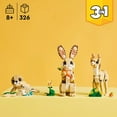 thumbnail image 2 of LEGO Creator 3 in 1 Cute Bunny Building Toy Set, 326 pcs., 2 of 6