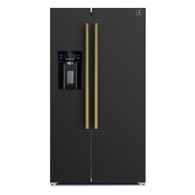 Salerno 20 cu. ft. Side-by-Side Refrigerator with Ice & Water Dispenser