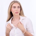 thumbnail image 4 of White Cultured Freshwater Pearl Stud Earrings, 4 of 4