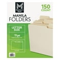 thumbnail interactive-video image 1 of Member's Mark Manila File Folders, Letter, 1/3 Cut Assorted Tabs, 150 per Box, 1 of 3