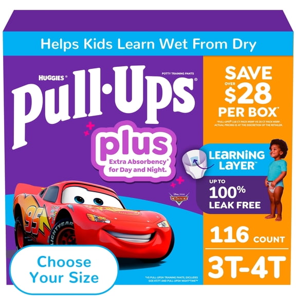 Pull-Ups Training Pants for Boys, Sizes 2T-6T