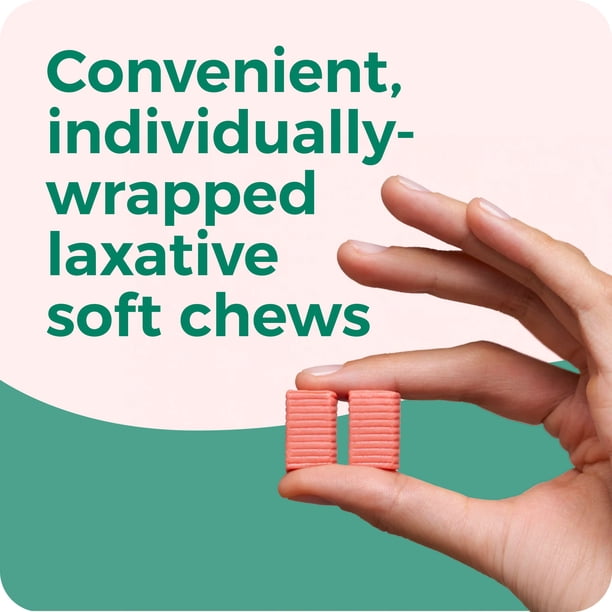 chewing tobacco laxative Dulcolax Laxative Soft Chews, Mixed Berry, 90 ct