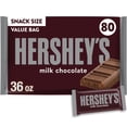 thumbnail image 1 of HERSHEY'S Milk Chocolate Bars, Snack Size, 80 pcs., 1 of 9