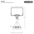 thumbnail image 14 of Lifetime Poolside Impact Portable Basketball System, 44", 14 of 15