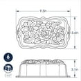 thumbnail image 6 of Nordic Ware Toffee Wildflower Loaf Pan with Loaf Keeper, 6 of 6