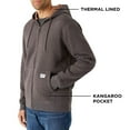 thumbnail image 2 of Lee Men's Full Zip Fleece Thermal Bonded Hoodie, 2 of 7