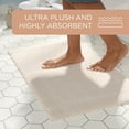 thumbnail image 5 of Town & Country Everyday Ultra Plush Solid Tufted Border Bath Mat 20"x32", 5 of 10