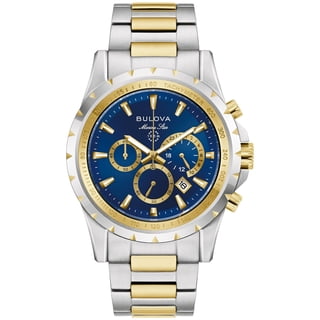 Bulova Marine Star Chronograph Two Tone Watch