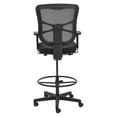 thumbnail image 6 of Alera Elusion Series Mesh Stool, Supports Up to 275 lb. (Black), 6 of 8