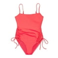 thumbnail image 4 of Loft Women's Shirred Side Tie One-Piece Swimsuit, 4 of 5