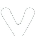 thumbnail image 4 of Sterling Silver and Diamond Identity Necklace, 4 of 9