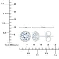 thumbnail image 9 of Lab Created Diamond Pendant & Earring Set in 14K Gold, 3.00 C.T.T.W., 9 of 10
