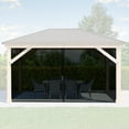 thumbnail image 2 of Yardistry Meridian Gazebo Mesh Kit, Choose Size, 2 of 8
