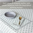 thumbnail image 3 of Over&Back 100% Cotton Hand-Blocked Placemats, Set of 4, 3 of 8
