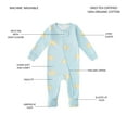 thumbnail image 4 of Member's Mark Baby 3-Pack Organic Cotton Sleep & Play, 4 of 9