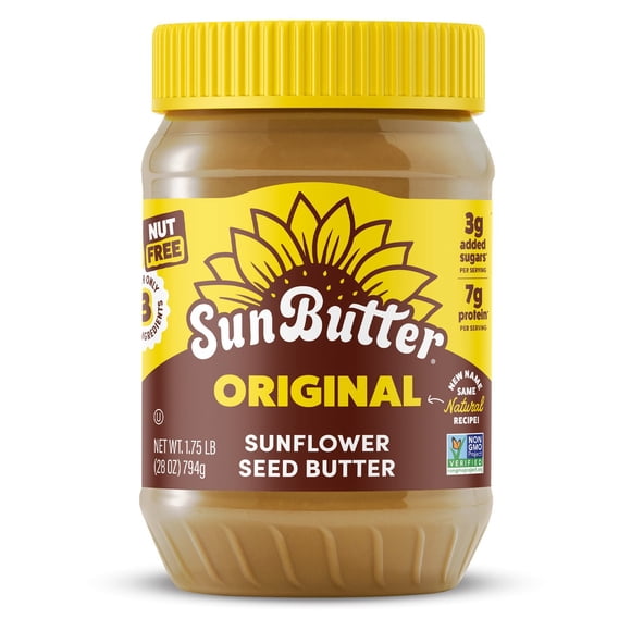 Sunbutter Original Sunflower Seed Butter, 28 oz