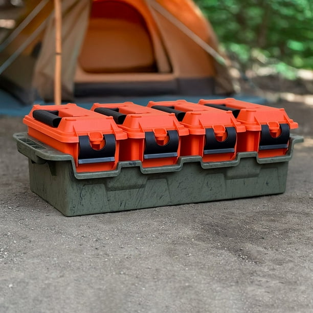 Member's Mark Multi-Use Storage Bins Camo & Orange, 7.5