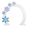 thumbnail image 2 of Member's Mark 8' Pre-Lit Arch with Prismatic Snowflakes, 2 of 7