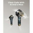 thumbnail image 6 of Soundcore by Anker P41i Noise Cancelling Bluetooth Wireless Earbuds with Phone Stand and Phone Charger with Built-In USB-C Cable and USB-C to Lightning Adapter, Black, 6 of 7