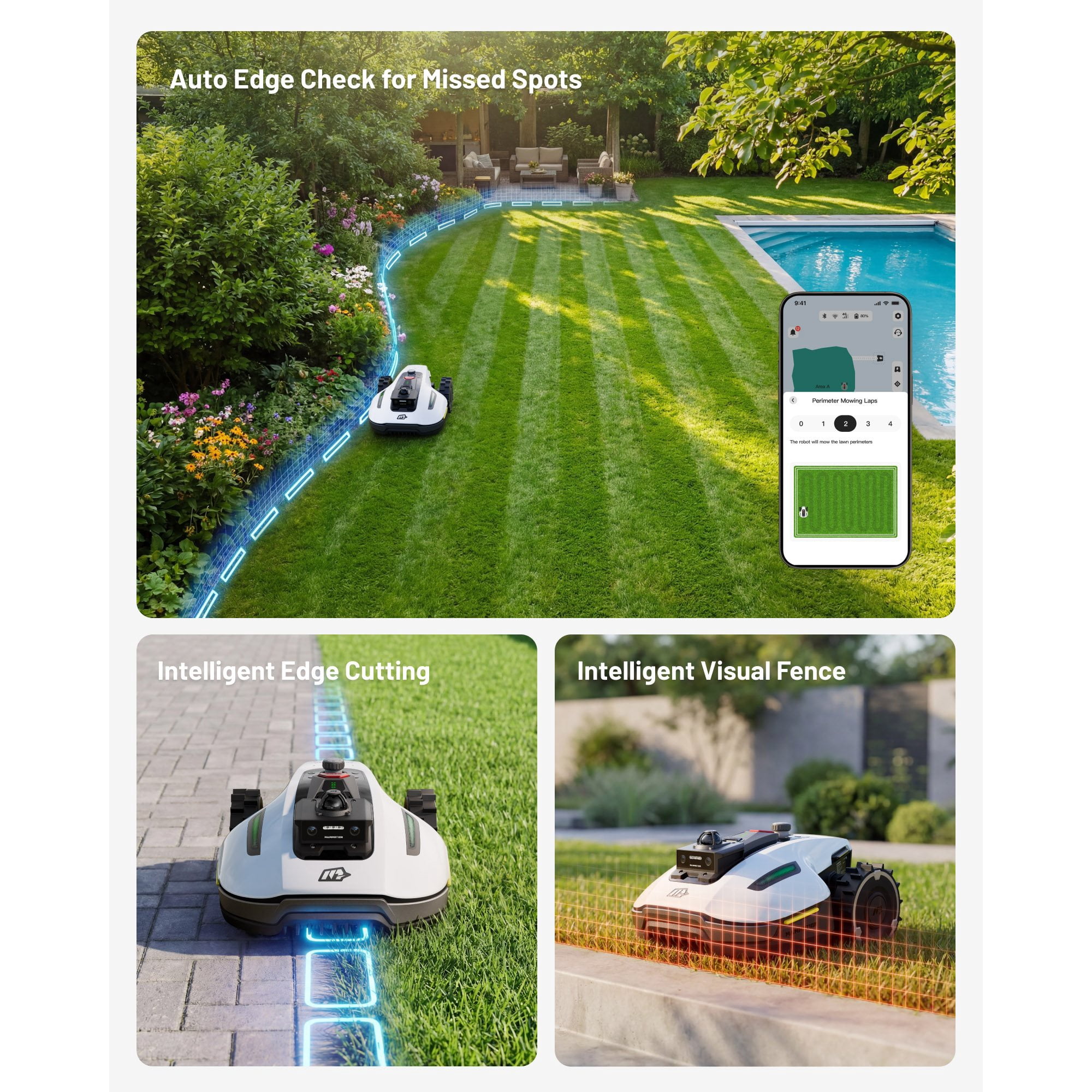 MAMMOTION YUKA mini 2 1000H Robot Lawn Mower, 0.25 acre, LiDAR 360 MAMMOTION YUKA mini 2 1000H Robot Lawn Mower, 0.25 acre, LiDAR 360