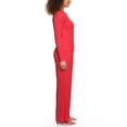 thumbnail image 2 of Loft Women's 2-Piece Henley Pointelle Pajama Set, 2 of 6
