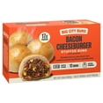thumbnail image 1 of Big City Buns Bacon Cheeseburger Stuffed Buns, Frozen, 2 oz., 12 ct., 1 of 7