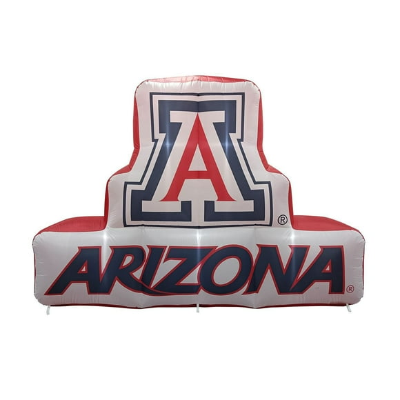 Logo Brands Arizona Wildcats Pre-Lit 7’x10’ Team Inflatable