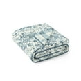 thumbnail image 2 of Laura Ashley Coco Plush Reversible Throw, 60" x 70", 2 of 6