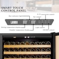 thumbnail image 9 of Lanbo 32 Inch 287 Bottle Dual Zone Wine Cooler Refrigerator, 9 of 16