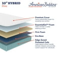 thumbnail image 5 of American Bedding Classic Collection 10” Hybrid Mattress, 5 of 8