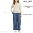 thumbnail image 4 of Nine West Women's Pointelle Sweater, 4 of 7